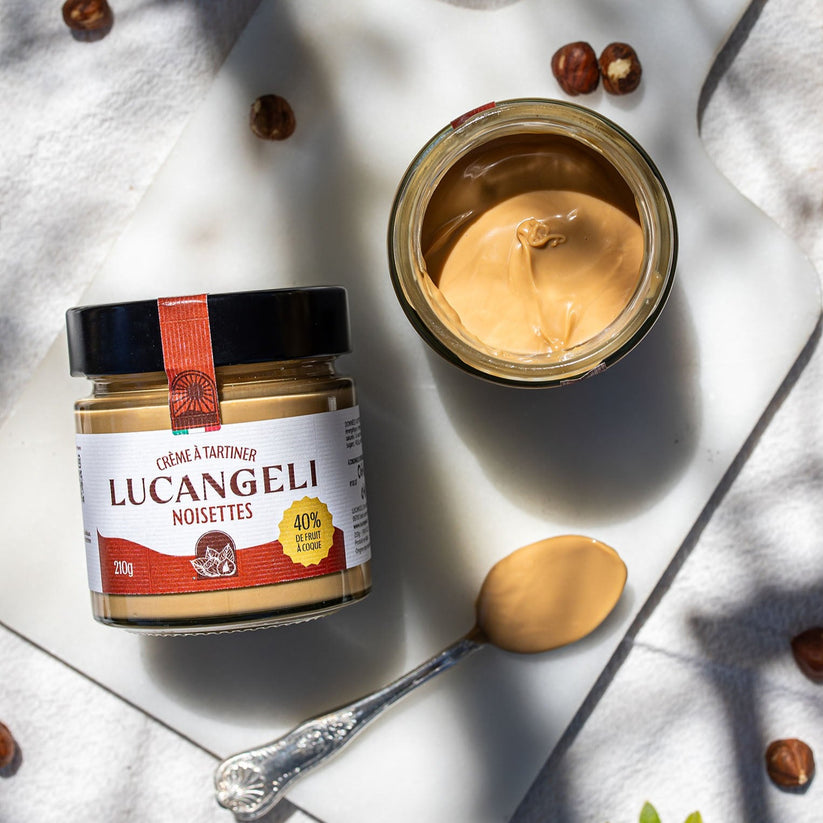 Crema de avellanas
