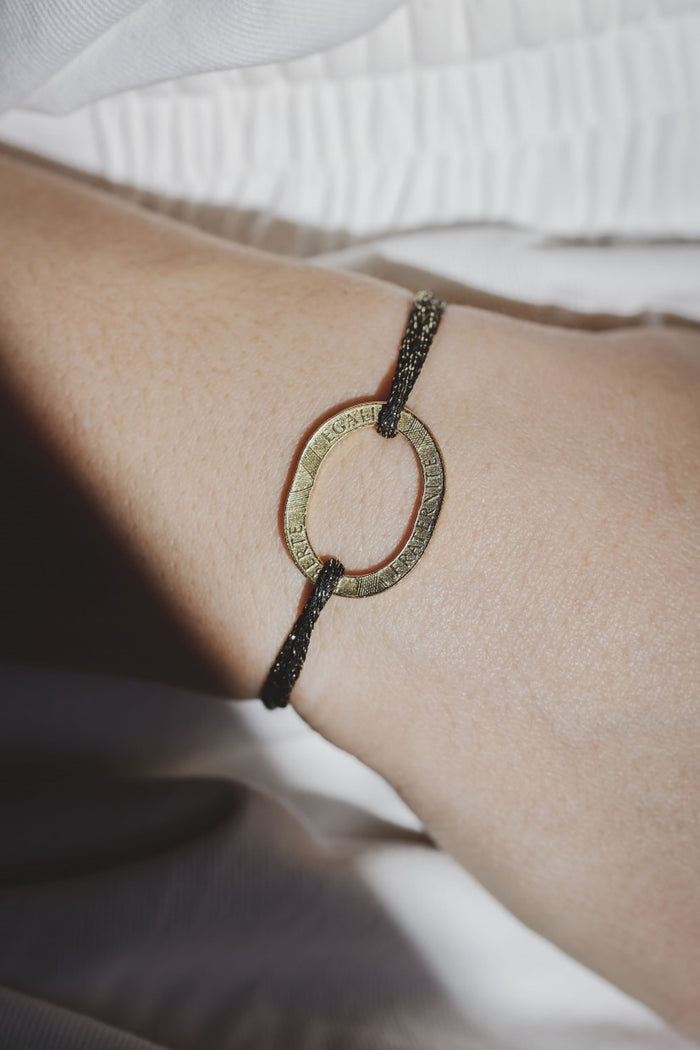 Pulsera Bastilla iridiscente
