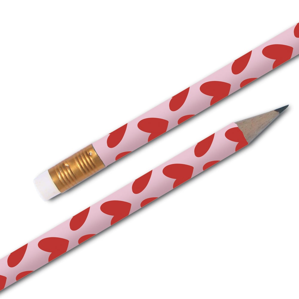 Crayon fantaisie Coeur Rose