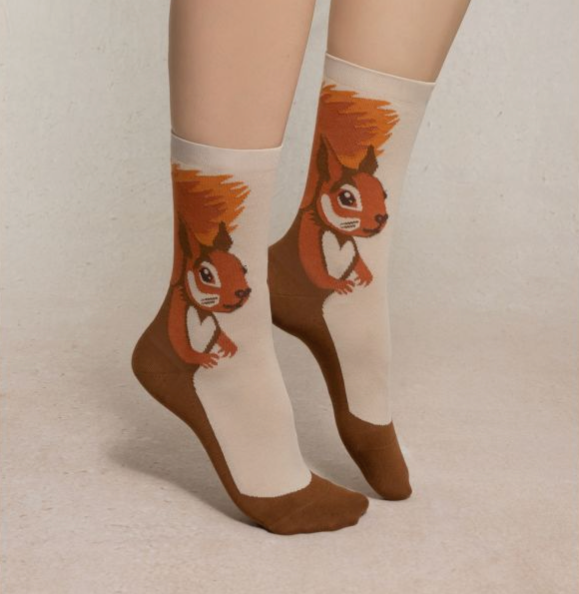 Chaussettes Ecureuil