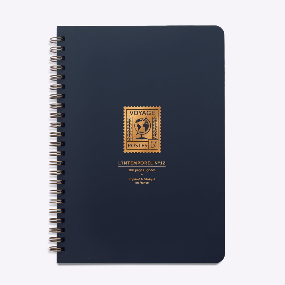 Cuaderno Espiral Sello Azul Marino