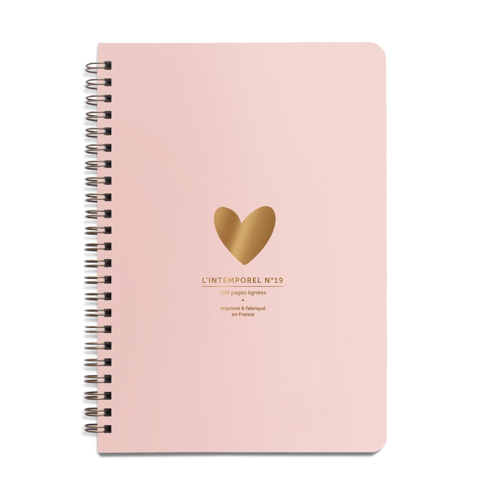 Carnet Spirale Coeur