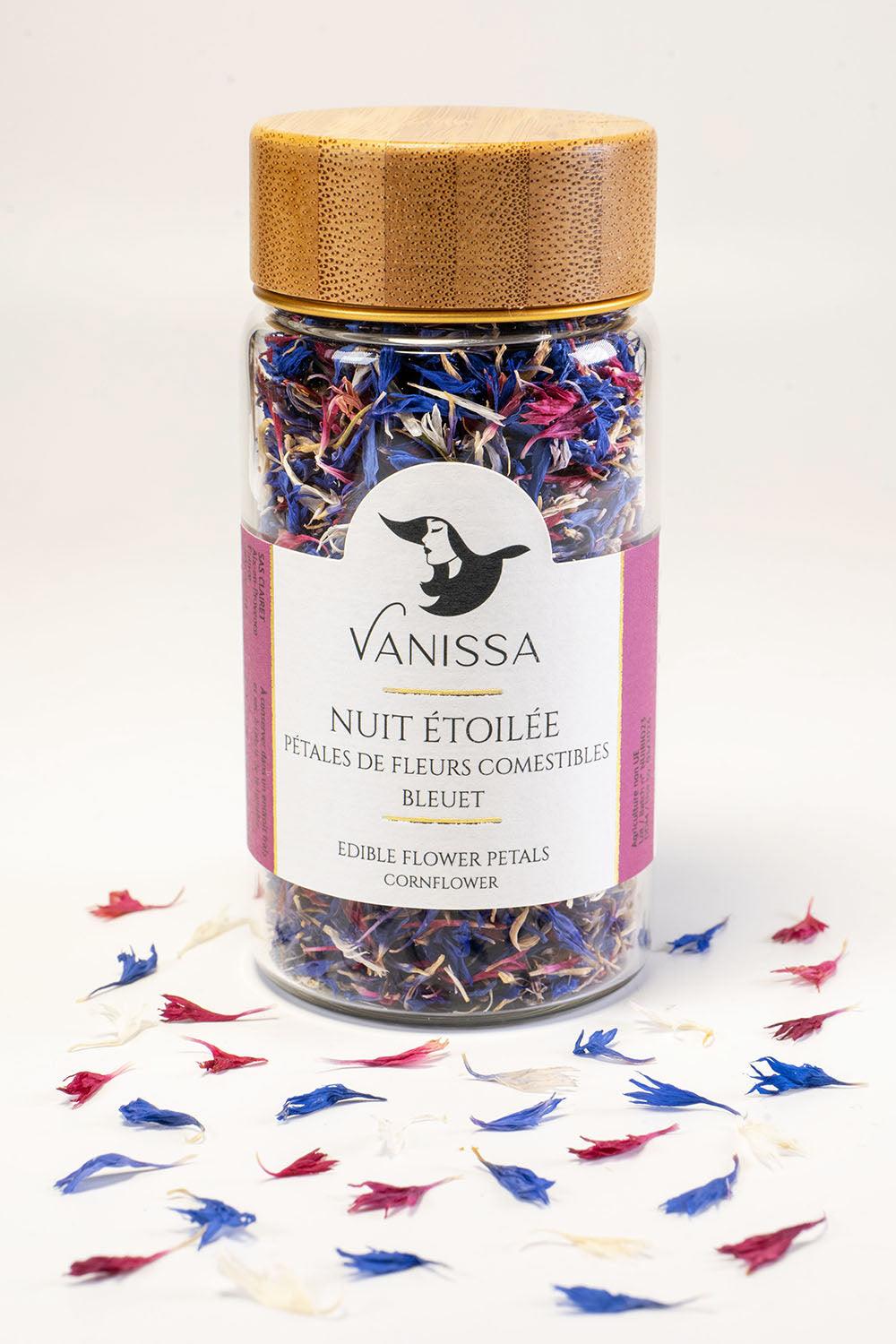 Starry Night - Edible Flower Petal