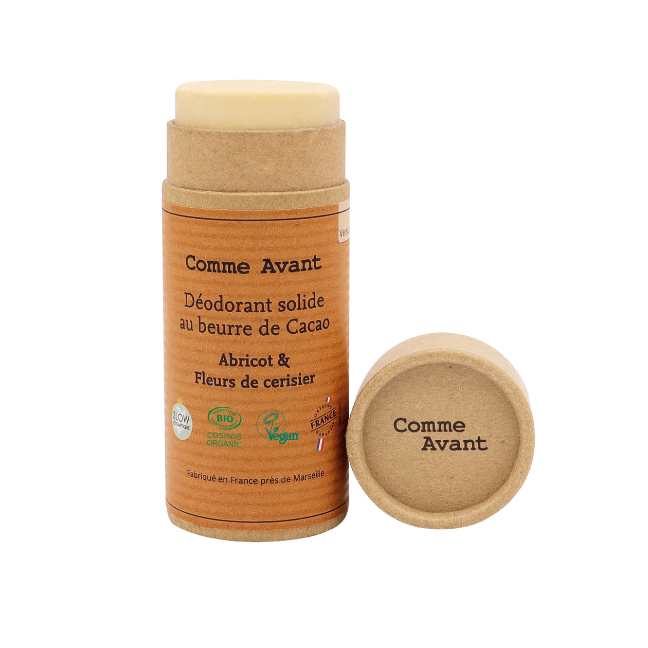 Desodorante sólido de albaricoque y flor de cerezo