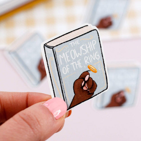 Sticker Livre Classique Chat
