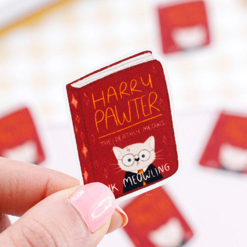 Sticker Livre Classique Chat