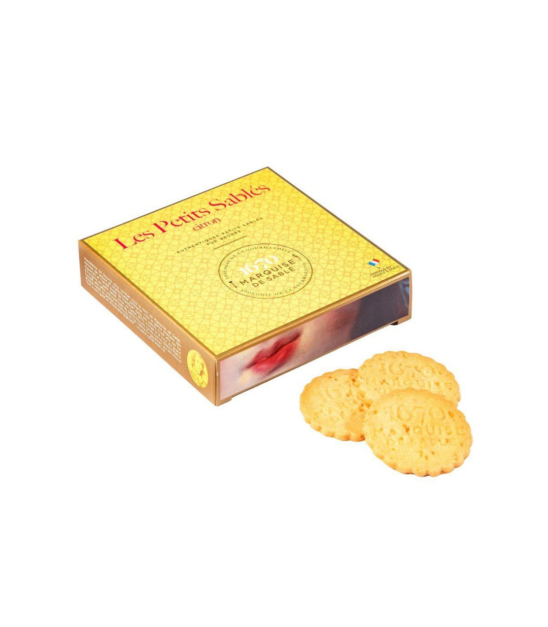 Galletas de mantequilla con chispas de limón