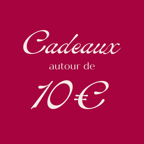 Cadeaux de Noël autour de 10€