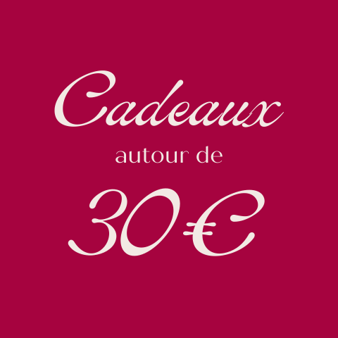 Cadeaux de Noël autour de 30€