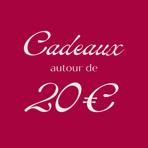 Cadeaux de Noël autour de 20€