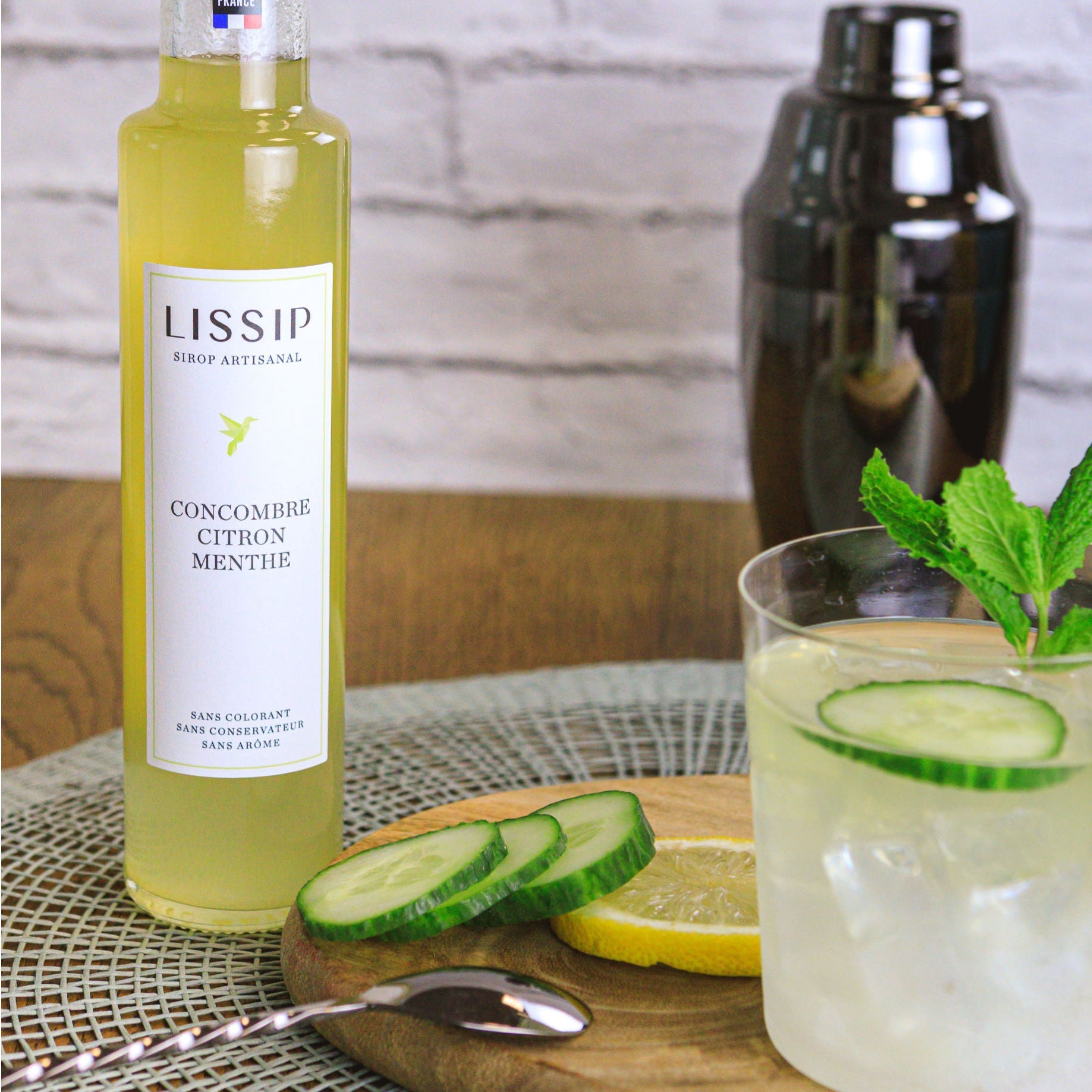 sirop artisanal concombre sirop original et sain