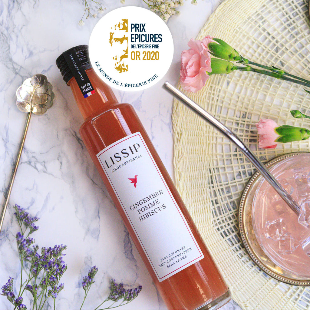 Sirop artisanal – Fabriqué à Paris – Made in France. lissip