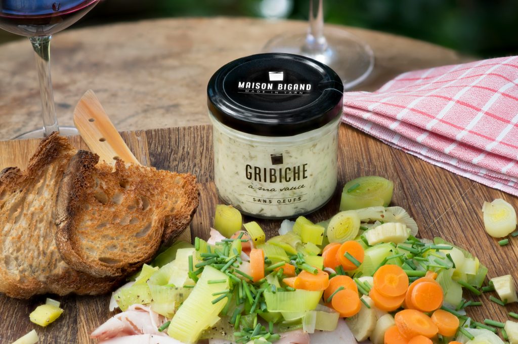 gribiche vegan amande sauce parfumée