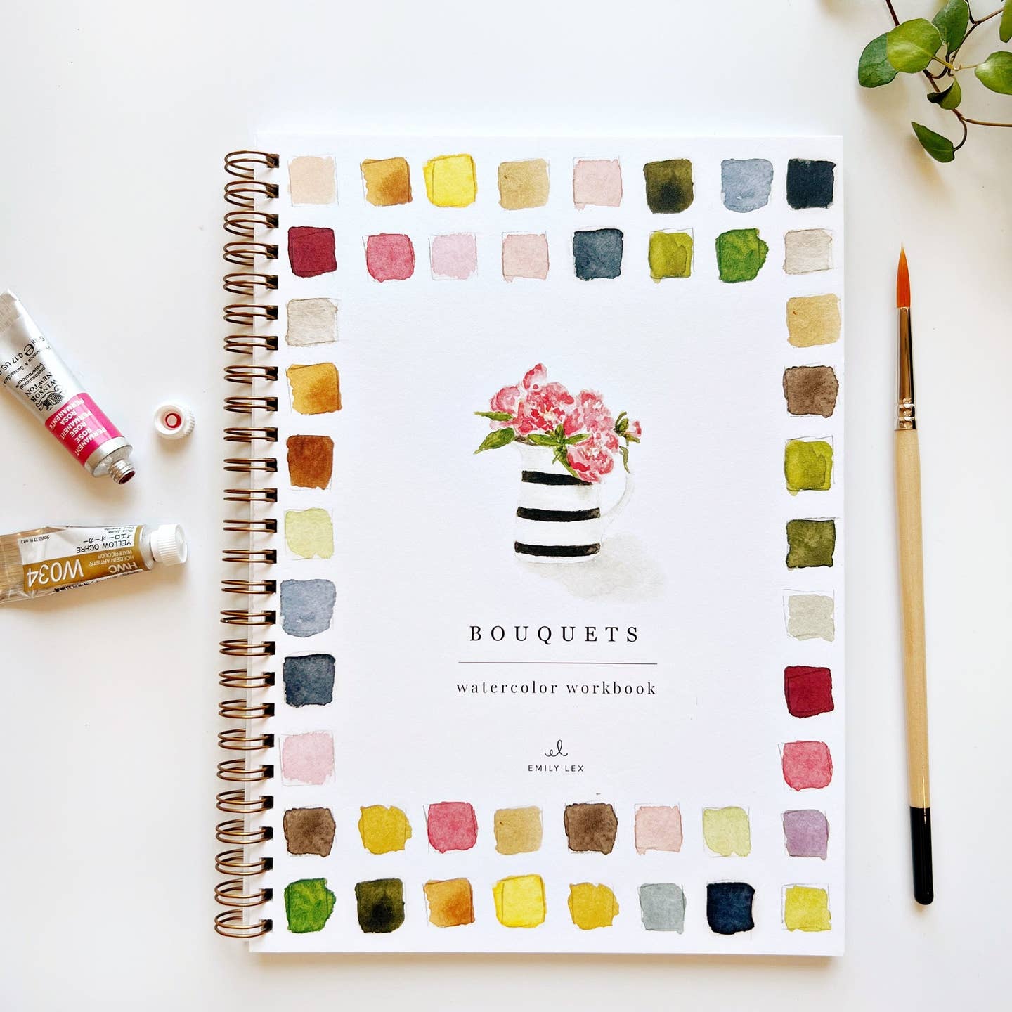 Carnet d'Aquarelle Bouquets