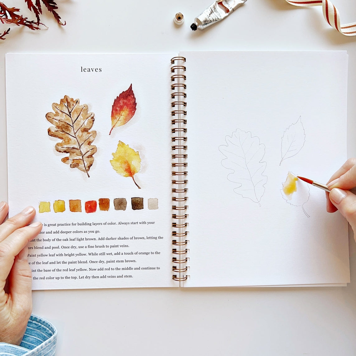 Carnet d'Aquarelle Automne