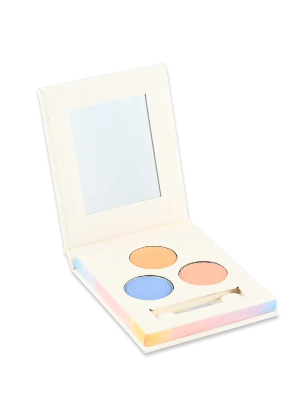 Paleta de 3 sombras de ojos