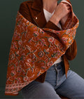 Foulard en coton - Nesta Rust