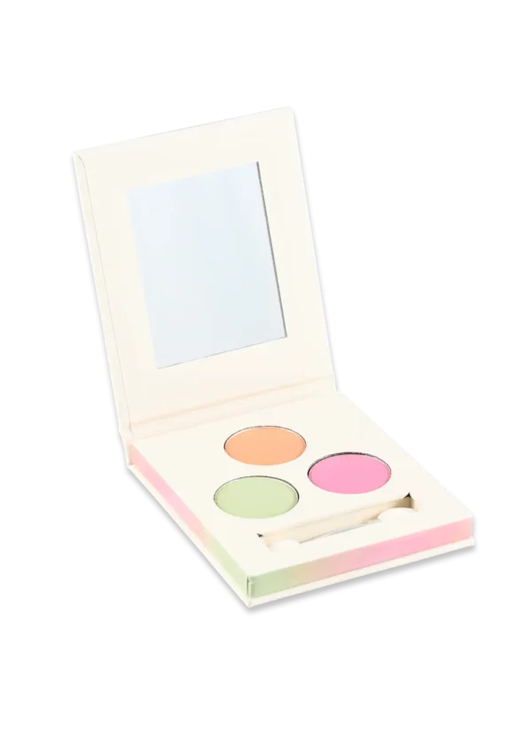 Paleta de 3 sombras de ojos