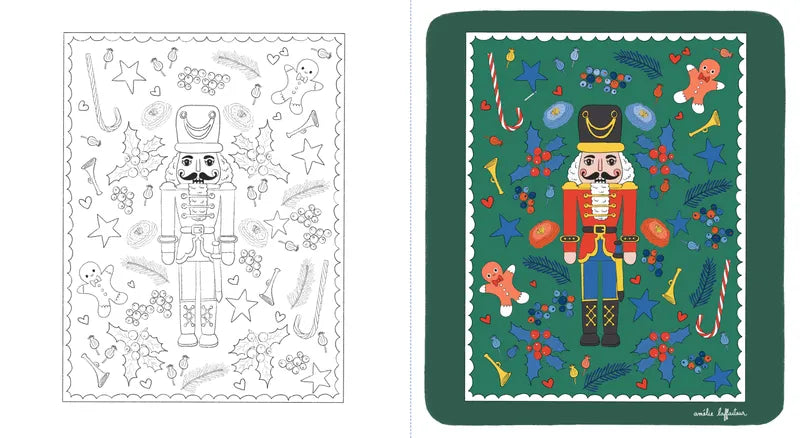 Merveilleux coloriages de l'Avent