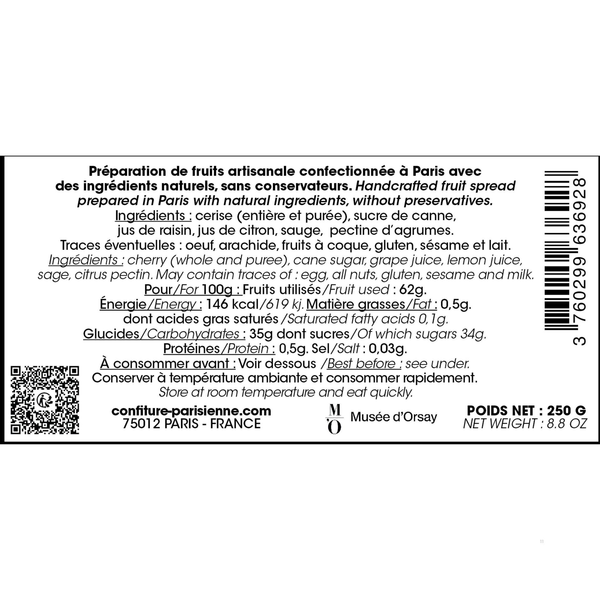 Confiture sur l'herbe