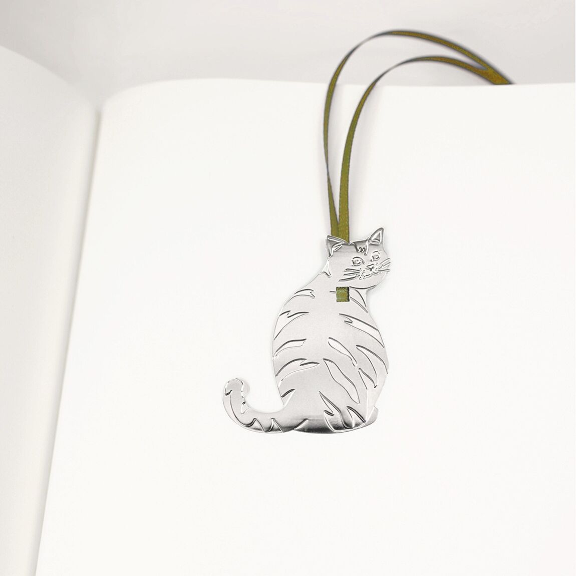 Marque-page en métal Chat Matou