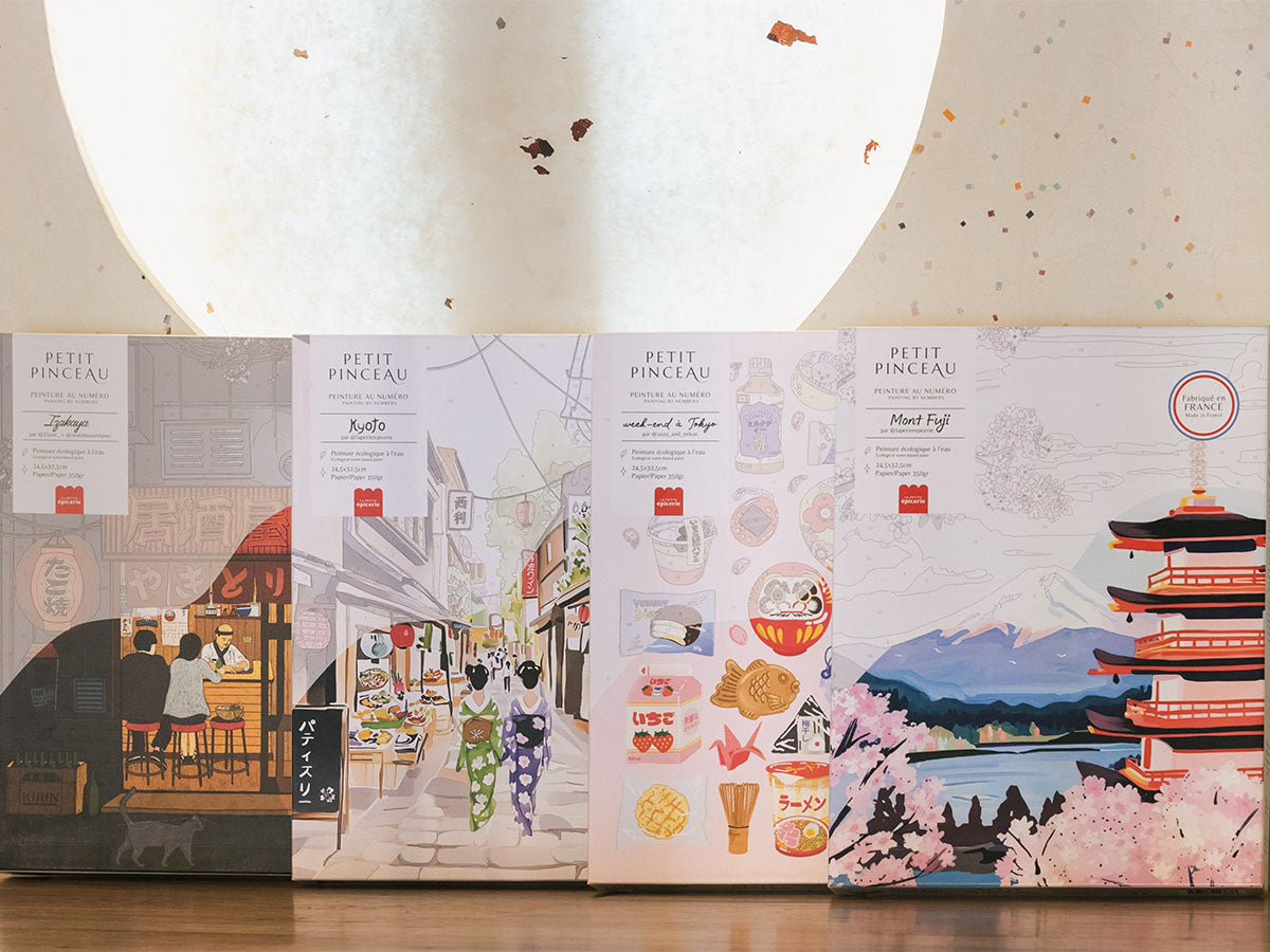 Coffret Peinture Au Numéro Week-end à Tokyo