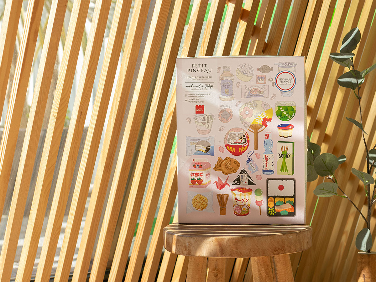 Coffret Peinture Au Numéro Week-end à Tokyo