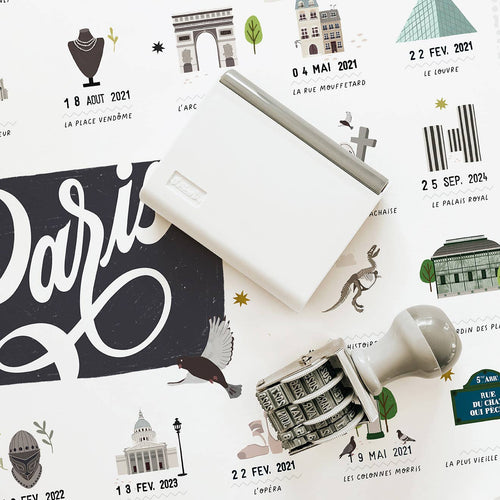 Póster de citas en París