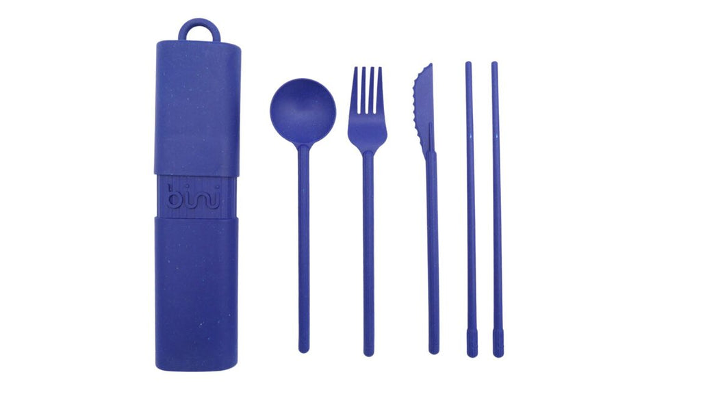 Cutlery kit - Blue