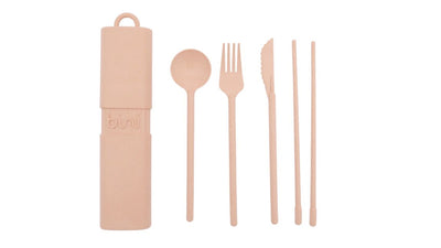Cutlery kit - Nude Beige