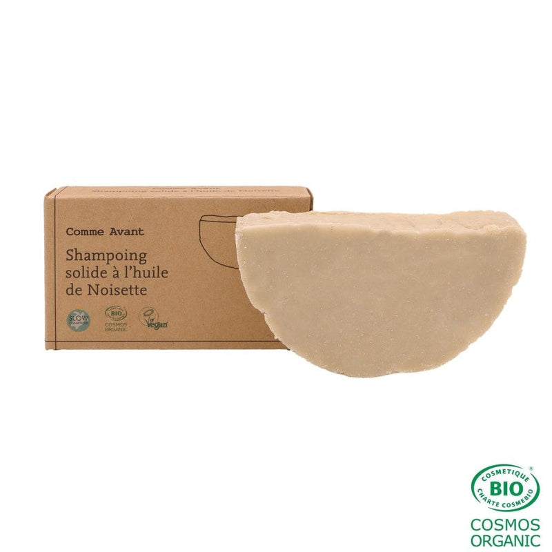 Natural Solid Shampoo with Hazelnut Oil