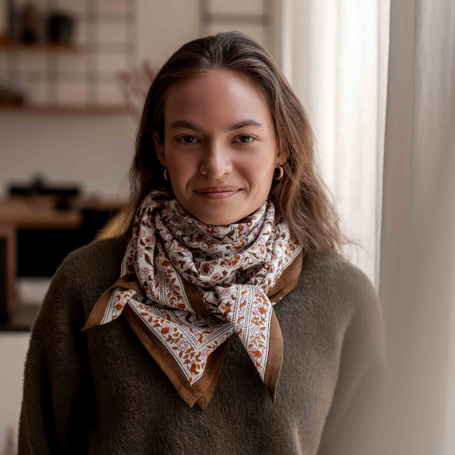 Foulard Edel Ambre
