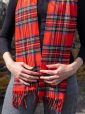 Écharpe Mérinos Tartan Royal Stewart