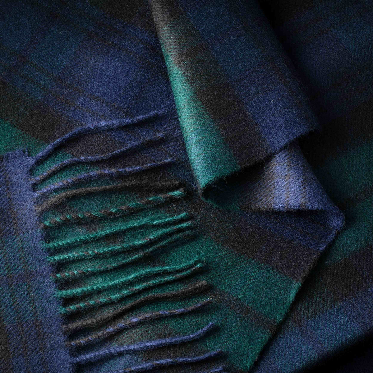 Écharpe Mérinos - Tartan Blackwatch 147