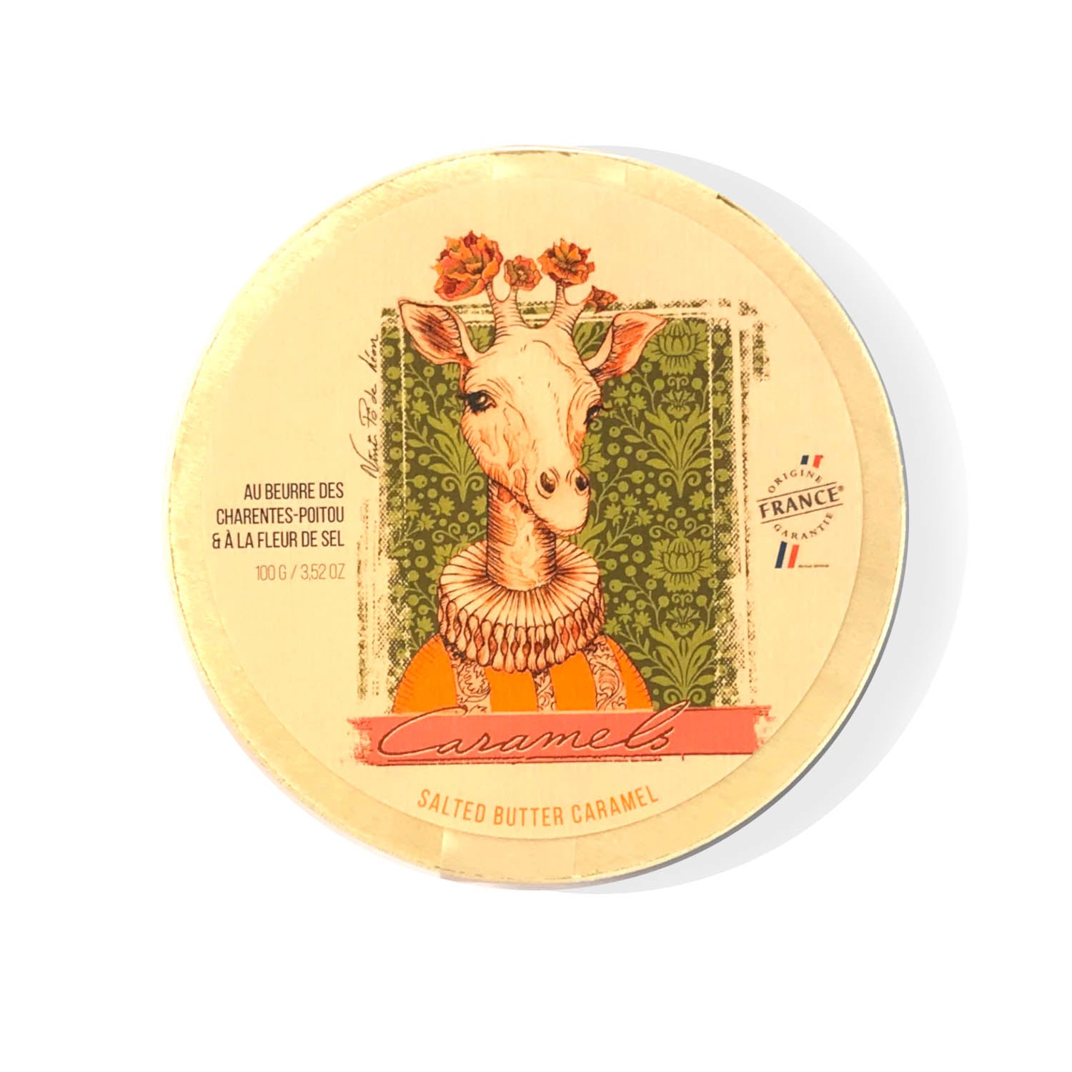 Girafine Caramel Papillotes with Fleur de sel