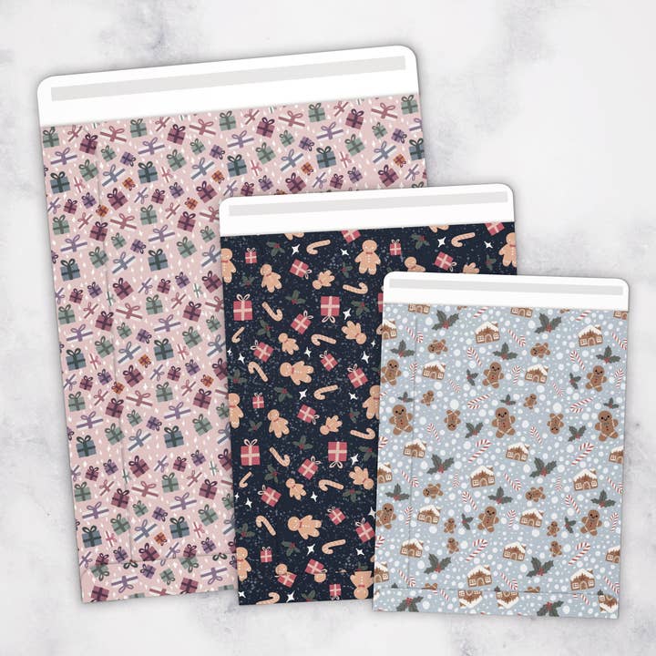 Set of 3 Christmas gift bags