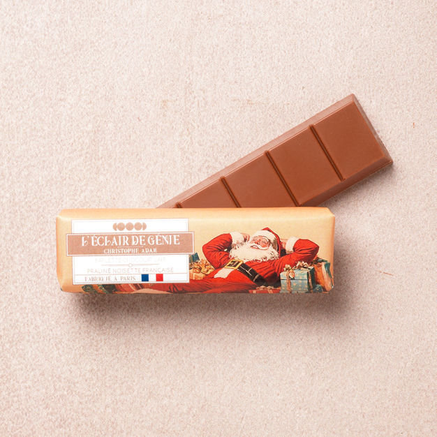 Barlette Chocolat au lait Praliné Noisette Française de Noël