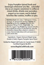 Sirop d'érable Pumpkin Spice