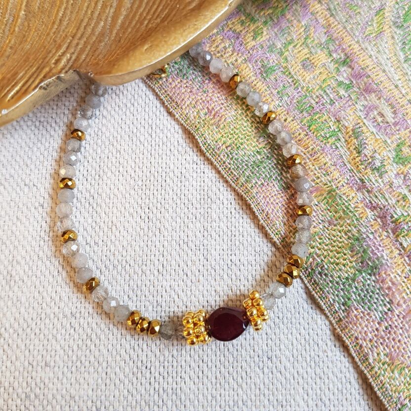 Bracelet Satya - Labradorite