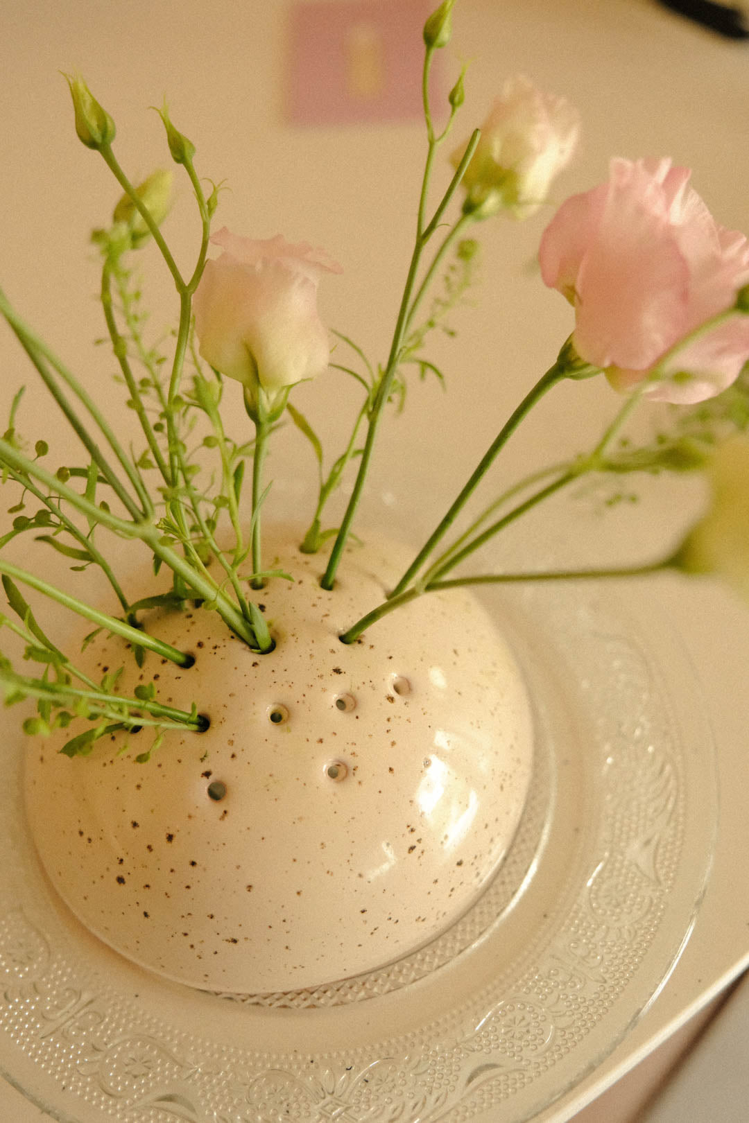 Bobèche pour les fleurs Vert Sauge