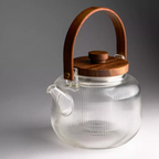 Blossom glass teapot