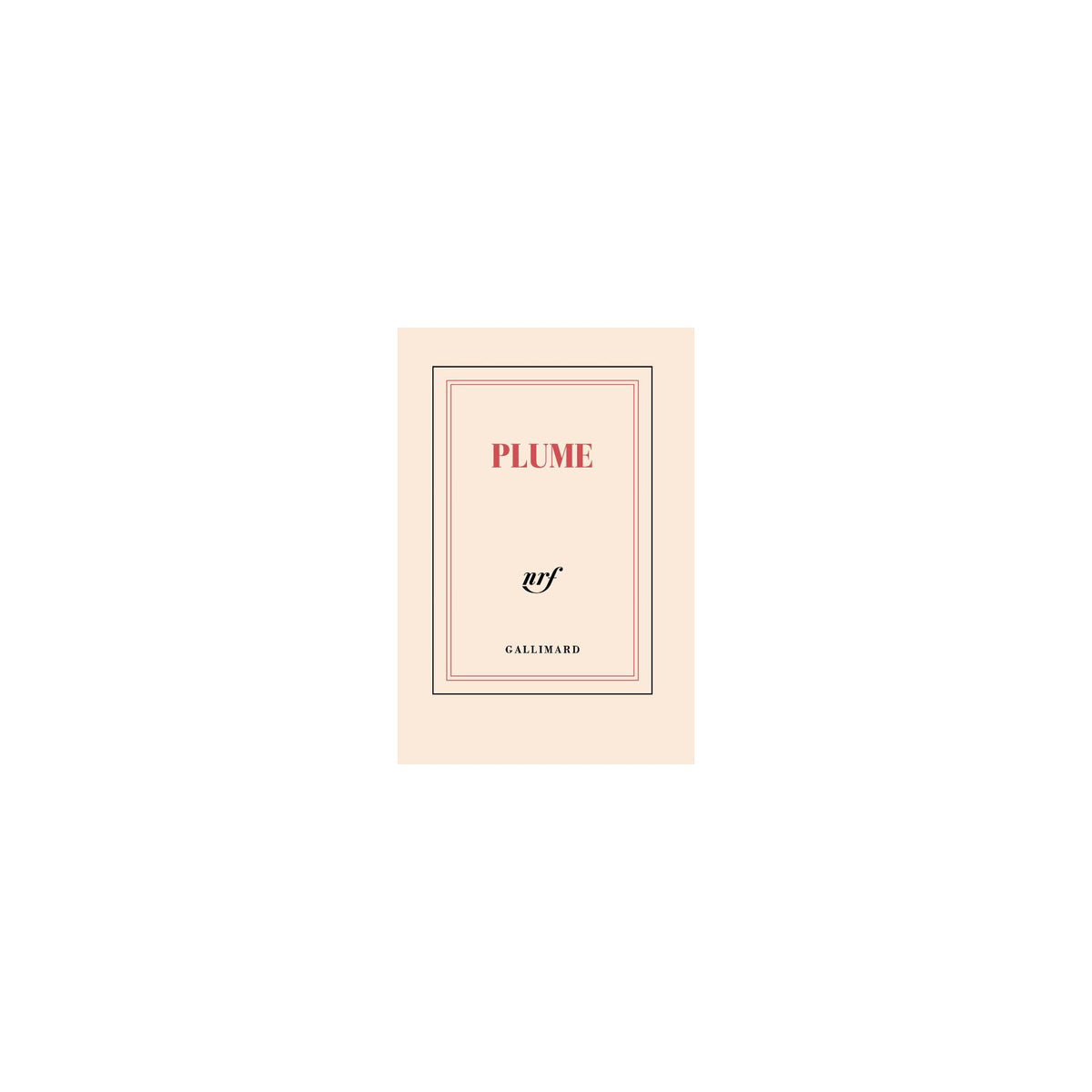 Carnet poche Plume – Henri Michaux