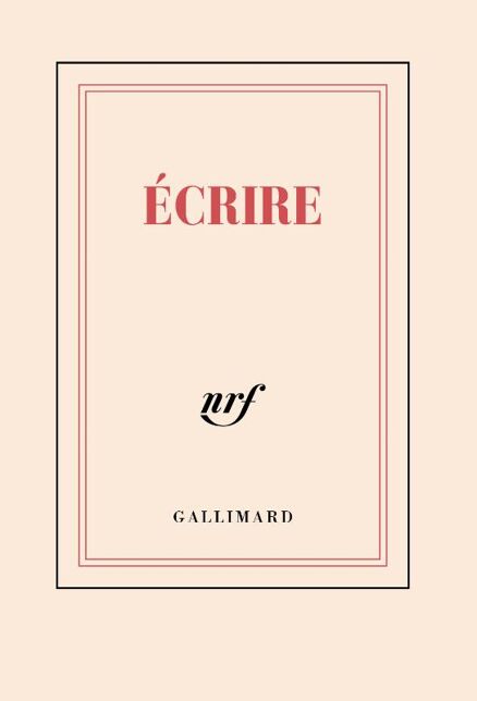 Carnet poche - Écrire