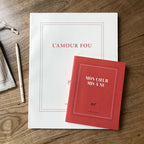 Grand carnet de dessin - L'amour fou