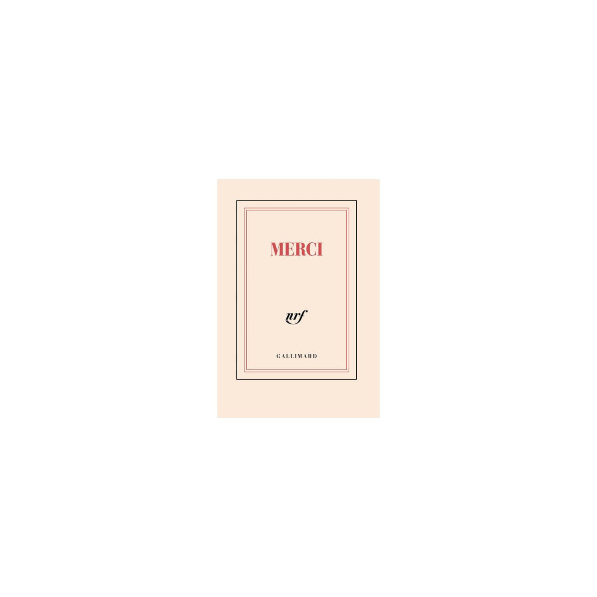Carnet poche Merci – Daniel Pennac