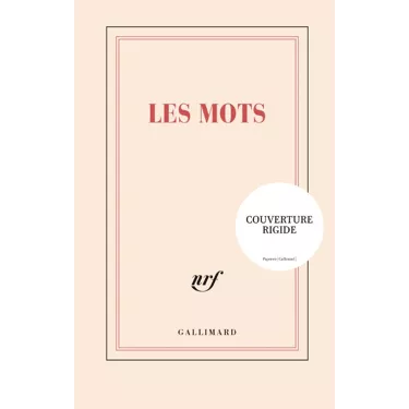 Carnet rigide - Les mots