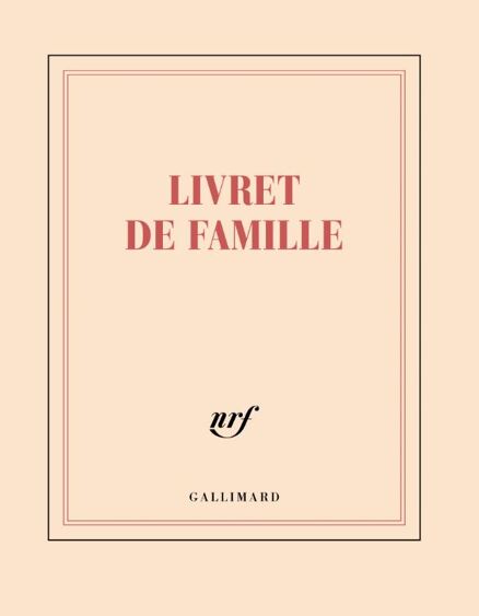 Carnet carré - Livret de famille