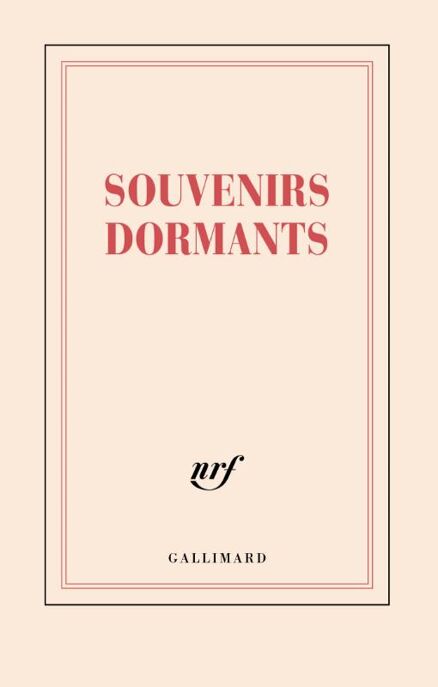 Carnet - Souvenirs dormants