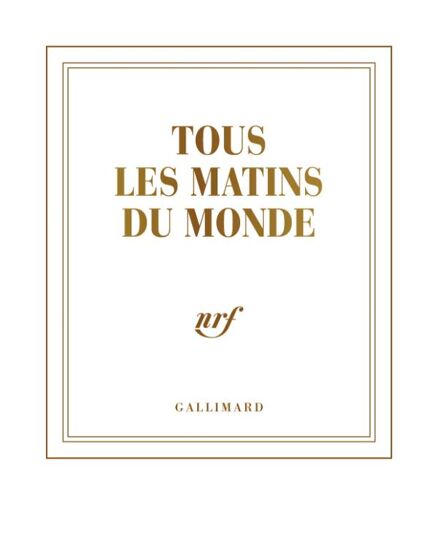 Carnet poche - Tous les matins du monde