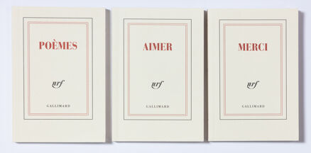 Carnet poche - Poèmes